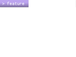 Video feature area with title overlay